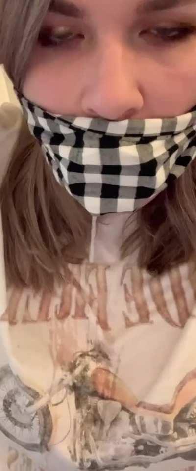 throat it and keep it there