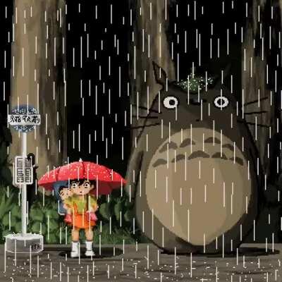 (Totoro ChillHop - The Bus Station) This is my fist post in reddit, My english it's not good but I wanna show what i create. A Station Bus With a ChillHop Music, folow me in YouTube as Htk Bit.