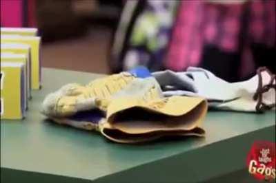 Id too be wondering what her parents feeding this kid