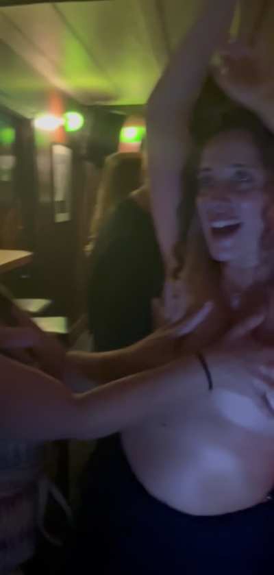 Getting caught by security