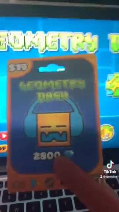 Okay, 19 dolla g dash card, who wants it?