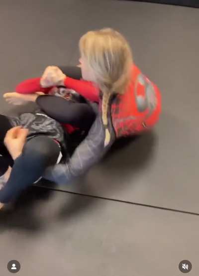 Lauren makes her tap