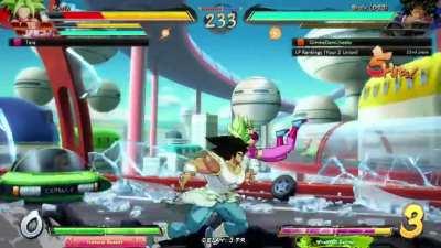 SBroly doing what he does best