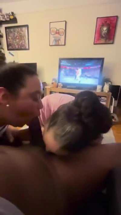 Two Latinas Show Teamwork