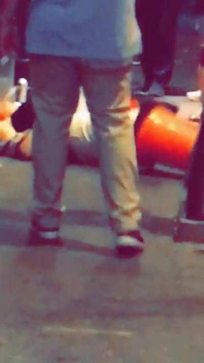 HMC while I become one with the parking cones