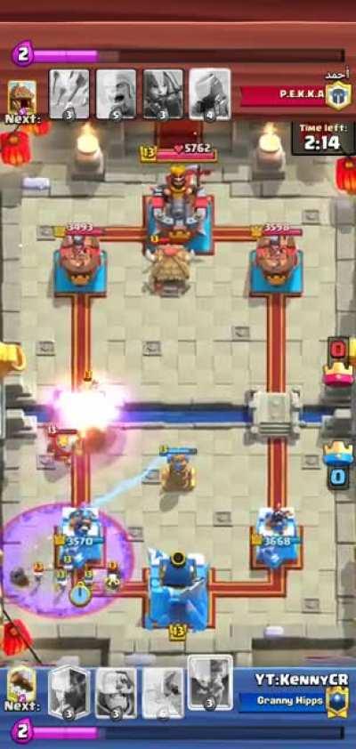 Activating King Tower Vs Graveyard With Max Level Tornado!