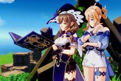 Jean (ft. Lisa) enjoying summer reading 📚