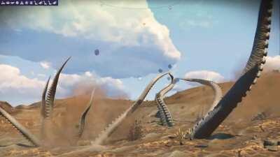 HUNTED by Cyclops, Tentacles, and a short...chubby thing ! I simply asked for directions...and they jumped me ;) Found on a planet named 