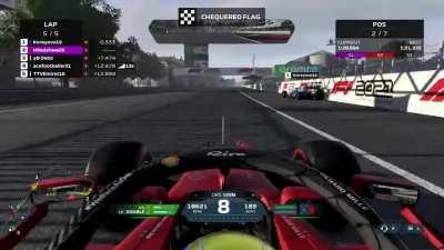 Never celebrate too early