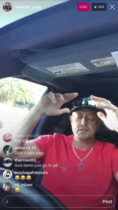 The original video of a guy praying to donald trump