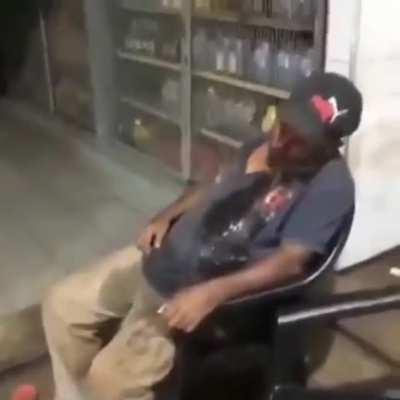 Don't help, just film, and laugh...