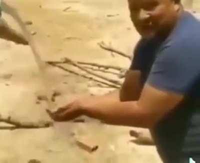 Trust me it's pure water, you can drink it.