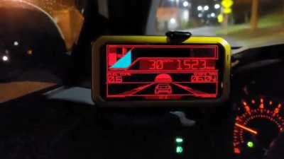 My Retro-Futuristic Digital Dash design.