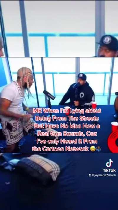 I wonder why 6ix9ine ain’t putting out music Especially with this Snitching going viral 😅🤷🏾‍♂️