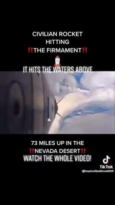 beyondthefirmament - posted before but, posting it again, we are in a firmament, globe? Flat? Not 💯 but there is a firmament. Flat to me. Wrong? Maybe.