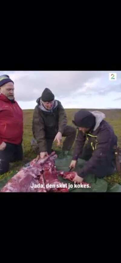 Grandisen skal vel kokes den og?