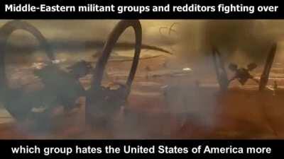 The militants might actually back their words with actions tho