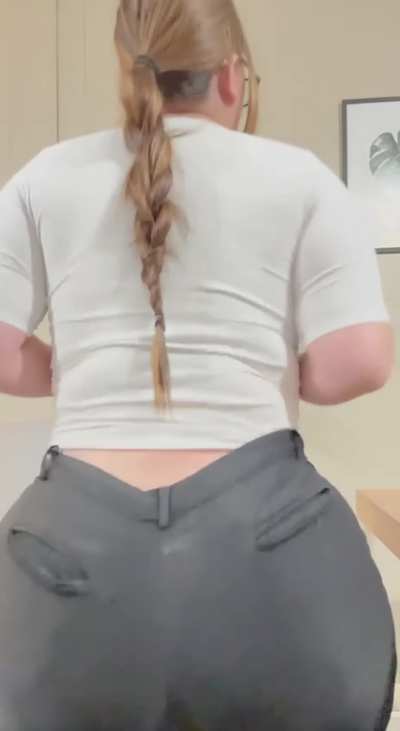 Can you stand behind my ass?