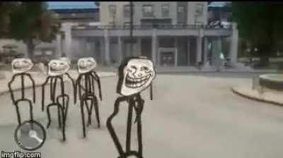 Me and the boys on our way to r/yandere_simulator to downvote Alex's bullshit
