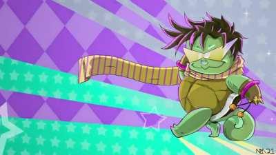 Joseph Joestar/Squirtle Crossover. I call him Squirtlestar because I'm uninventive.