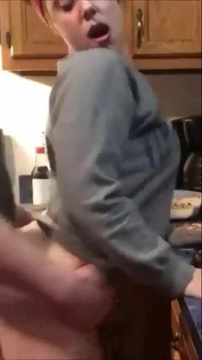 Fucked Hard in The Kitchen