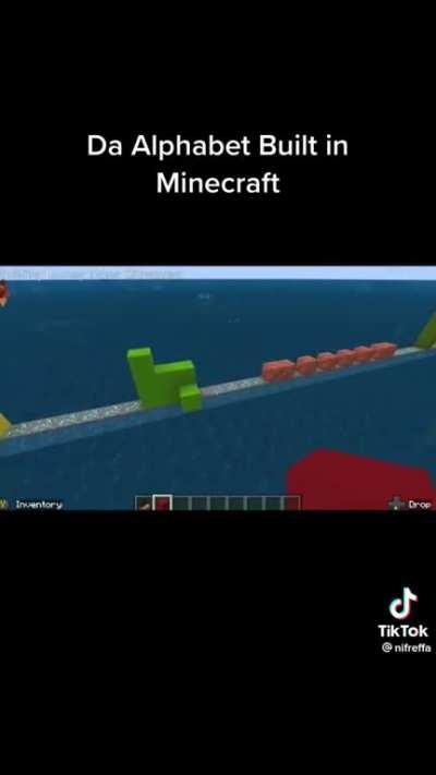 ROOTBEER GUY SINGS THE ALPHABET IN MINECRAFT!!!!