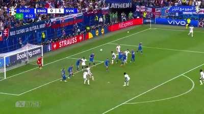 JUDE BELLINGHAM OVERHEAD KICK TO EQUALIZE IN THE EUROS