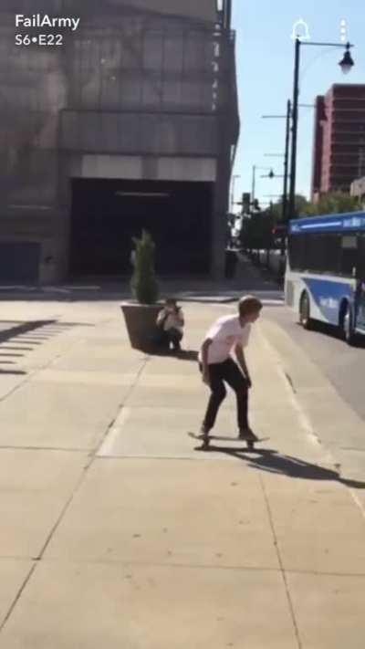 I like skateboarding but some people just need to be more careful