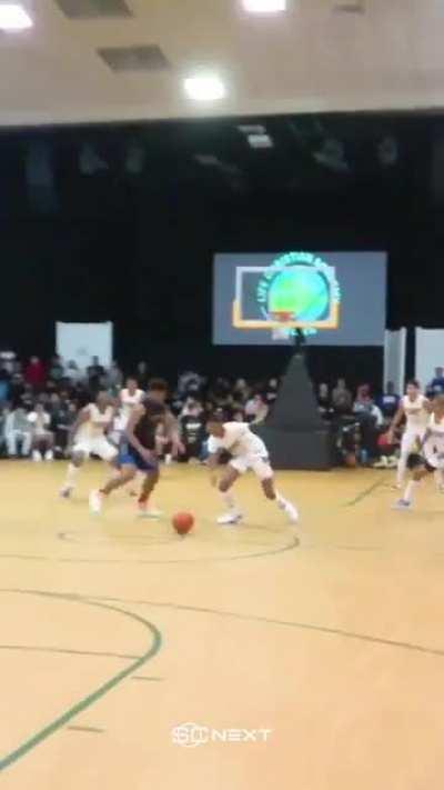 Hansel Enmanuel windmilled and then handed the ball to a trash talker