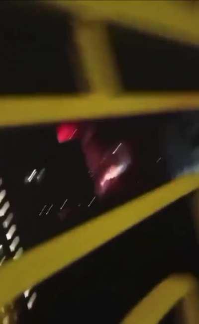 RU-POV: Massive explosion recorded by civilians in Odesa