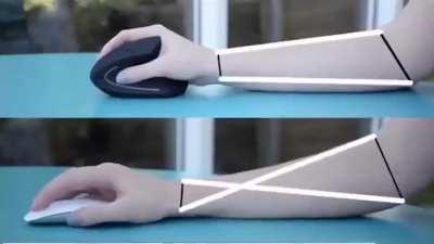 Preventing forearm twisting and reducing muscular strain...