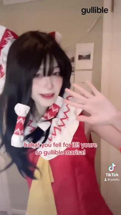punching ur friends is bad reimu