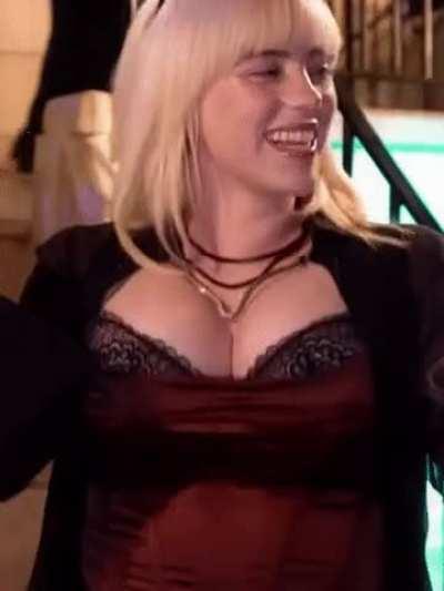 Billie Eilish loves the attention she gets from those fucking tits. She loves the thought of guys shooting loads for her.