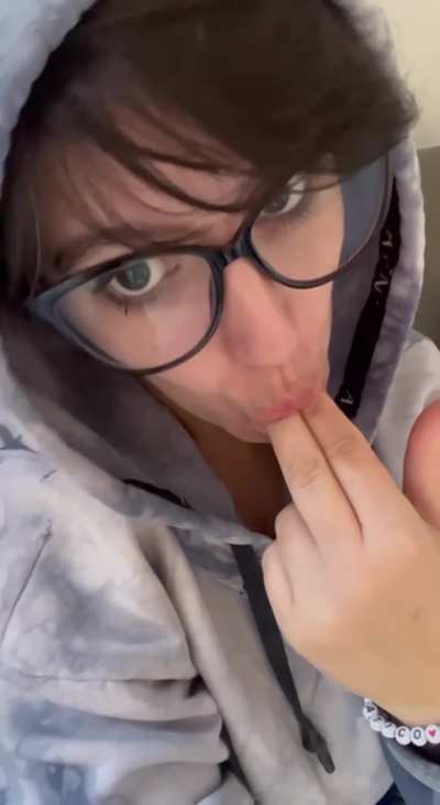 If you had an ounce of worth, I’d let you taste. But for now, imagine it. Slowly. Pathetically.