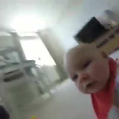 Yoshi's Island Flower Garden - Baby Eats Camera