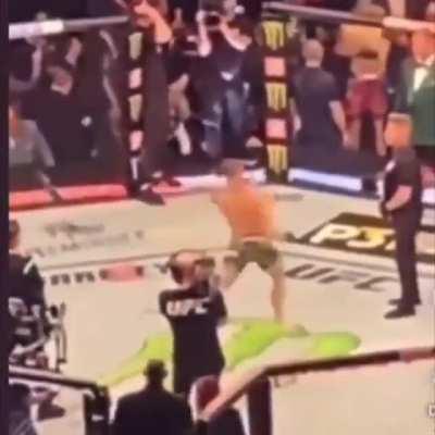 Conor McGregor vs Security guard