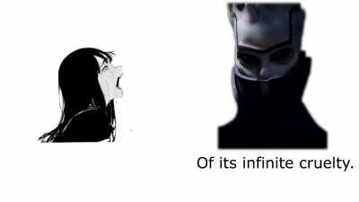 Please stop saying dumbass things, Witness, you're scaring her.