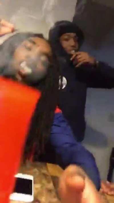 OBlock’s response to “Tyquan Way” video: DQ, HK, Gleesh, and Rage woofing at Poppie 3 days later (4 years ago today)