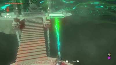 The ONLY correct way to beat Rauru's blessing.