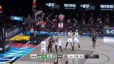 [Highlight] KD. Kyrie. Harden all hit from the same spot from 3