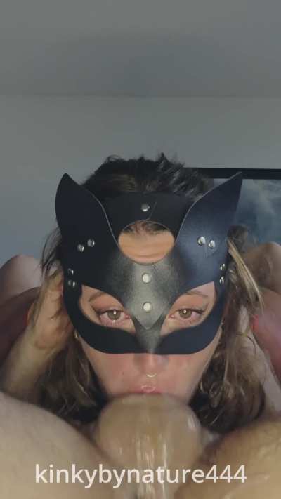 I need my throat used every morning to feel happy