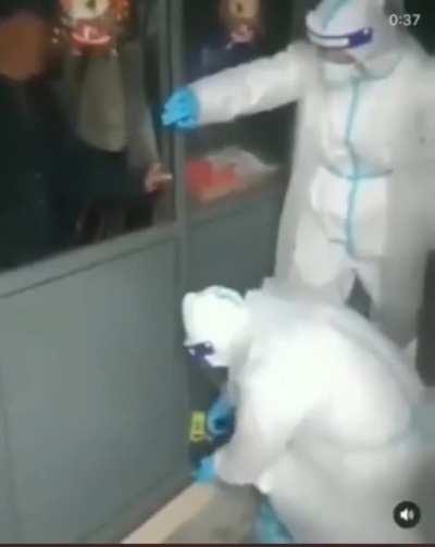 Extreme lockdown measures in China