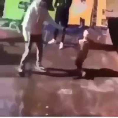 To intimidate the guy