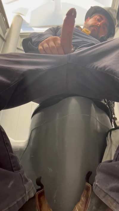 what would you do if you caught me at work like this?