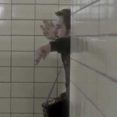 Bro thought he was rambo (he's just like me)