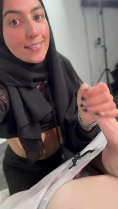 Such a naughty hijabi