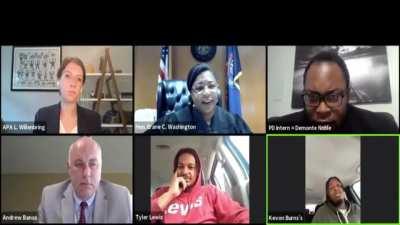 Guy with suspended license shows up to zoom court while driving