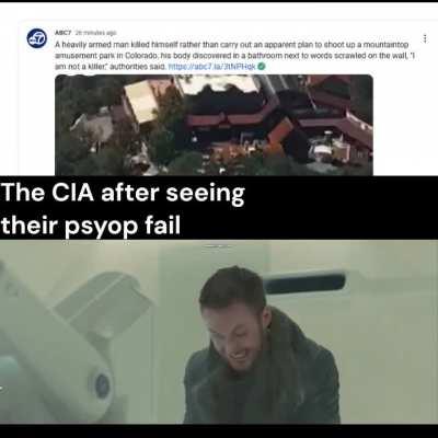 he didnt let the demons (federal agents) get to him