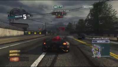 Okay, i’ll admit it. This game does have Burnout moments like this every now and then.