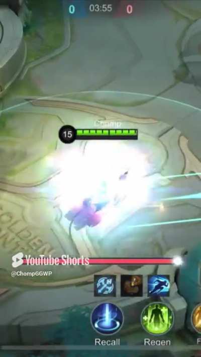 Correct and wrong way of using flicker on Gatotkaca